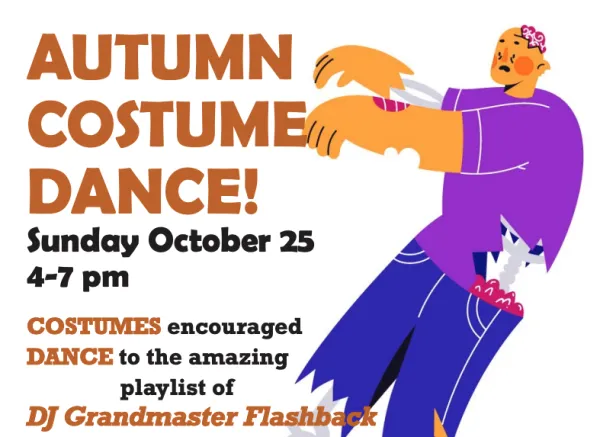 Autumn costume Dance flyer